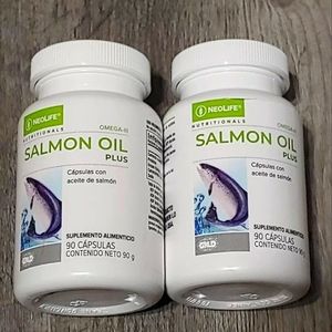 2pack NeoLife Omega III Salmon Oil Plus 90 softgels